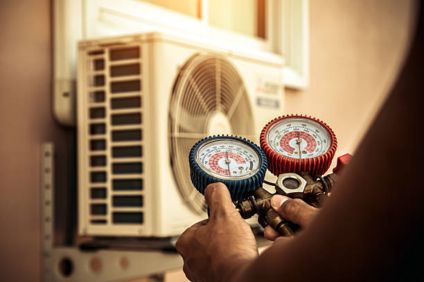 Professional Ductwork Repair technician working in Schodack Landing, NY